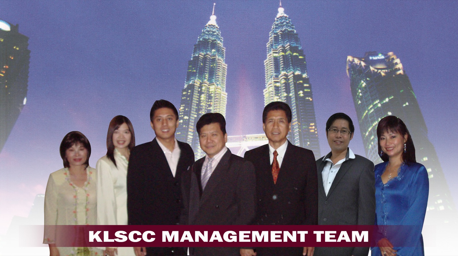 The KLSCC management team